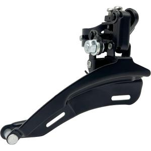 Universal Bike Front Derailleur 3 Speed, Steel Bicycle Derailleur Replacement Parts for Mountain Bike, BMX, Cruiser, Electric, Folding, Hybrid Bicycles, Speed Changer TZ-30 Front Dialer