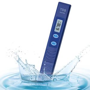 TDS Water Tester, Drinking Water Tester, 0-9990 PPM Meter Water Quality Tester, Portable Water Tester for Drinking Water, TDS Meter Digital Water Tester, 1 Pack, Deep Blue