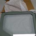 Stainless Steel Food Storage Container with Glass Lids, 3 Pack Nested Lunch Boxes, Airtight Lid Food Container for Sandwiches, Snacks, Meal Prep and Kitchen Storage (Green)