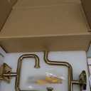 SAILING 2 Pack Coat Hooks Champagne Gold Towel Hooks Robe Hooks Decorative Wall Hooks for Bathroom Bedroom Kitchen Towel Robe Clothes Cabinet Closet Bathroom Hardware