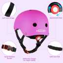 KAMUGO Kids Adjustable Helmet, Suitable for Toddler Kids Ages 2-14 Boys Girls, Multi-Sport Safety Cycling Skating Scooter Helmet, small