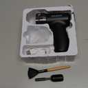 SEMKONT Electric Herb Grinder  USB Rechargeable Automatic Grinder with Digital Display | 1.5 g Single Grinding | Perfect for Kitchen Herb Grinders & Spice Grinding | Includes Storage Jars & Funnels (Black)