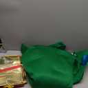 Arvilhill Christmas Tree Costume with Gift Box Shoes Mens Holiday Party Cosplay Outfit Set (M/XL)