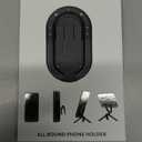 FUVALY Magnetic Phone Grip for MagSafe, 4-in-1 Phone Ring Holder with Mini Tripod & Kickstand, Ultra-Slim MagSafe Accessories for iPhone 17 Pro/MAX 16/15/14 Series (Black)