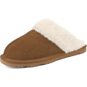 DREAM PAIRS Women's House Slippers Indoor Fuzzy Fluffy Furry Cozy Home Bedroom Comfy Winter Cute Warm Outdoor Shoes FuzzyEasy (10)