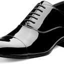 Stacy Adams Gala Cap Toe Oxford Black Patent 8 D (M)