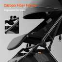 MAMAZING Ultra Air Lightweight Baby Travel Stroller with Carbon Fiber Frame, Compact & Airplane-Friendly, One-Handed Fold, 11.6 lbs, Perfect for Toddlers, Organizer & Cushion Included, Jet
