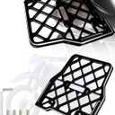 Rear Rack for Hawk 250,CNC 6061 Aluminum Motorcycle Seat Luggage Cargo Storage Bracket for Hawk 250cc/Hawk 250 DLX(Not Fits EFI)