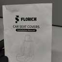 FLORICH Seat Covers, Car Seat Covers Full Set, Luxury Nappa Leather Seat Covers, Breathable and Waterproof Car Seat Protector 5 Seat, Automotive Seat Covers Universal Fit for Most Cars-Brown