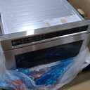 GE Profile PWL1126SWSS 1.2 Cu Ft Microwave Drawer, 1000W, Sensor Cooking, Easy-Glide Drawer, Touch Controls, Stainless Steel
