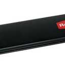 Rubbermaid FastTrack Wall Mounted Storage and Organization System Rail 48" Holds up to 1750 pounds Black Home/Garage Organization for Yard Tools/Sports Equipment/Ladders
