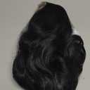 SCENTW Glueless Wigs Black Wig for Women Hand-Tied Lace Synthetic Lace Front Wig Long Wavy with Natural Hairline Middle Part Synthetic wig for Daily Party Beginners (26 Inch)