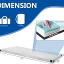 Outvita Sleeping Pad, Portable Camping Mat, CertiPUR-US Memory Foam Camping Mattress, Roll Up Floor Bed for Tent, Cot, Truck, Car, Outdoor Travel w/Portable Bag (3" with Pillow / 2.5" Without Pillow)