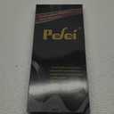 Pefei Tweezers Set - Professional Stainless Steel Tweezers for Eyebrows - Great Precision for Facial Hair, Splinter and Ingrown Hair Removal (Black)