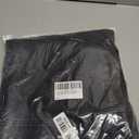 OIIIO Men's Wide Leg Baggy Casual Jean (28, 9104 Black Wash) (Black)