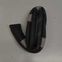 Elantrip Leather Large Steering Wheel Cover 15 1/2 to 16 inch Soft Grip Breathable for Car Truck SUV Jeep Anti Slip Black and Gray