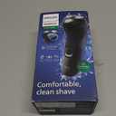 Philips Norelco Shaver 2400 Series, Wet and Dry Electric Shaver, Pop-up Trimmer, P-Cap, Deep Black, Model X3001/90