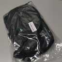 WATERFLY Crossbody Sling Backpack Sling Bag Travel Hiking Chest Bag Daypack (Black) (Small)