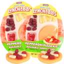 Easter Pepperoni Pizza Gummy Lunchable Kit, Candy that Looks Like Food, Basket Stuffers, 3.14 Ounces (Pack of 2) (EXP 10/30/26)