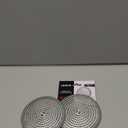 LEKEYE Shower Hair Catcher Drain Protector Strainer-Steel & Silicone 2 Pack