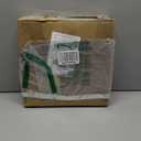 Drum Lampshades Set of 2, Fabric Lampshades for Table Lamps Floor Lamps, Medium Lampshades 11.6" Top x 12.6" Bottom x 9.8" High, Easy Assembly Shades Replacement, Natural Linen Hand Crafted (Spider) (Farmhouse Brown)