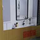 LOAAO Black Metal Framed Bathroom Mirror for Wall, 24X36 Inch Rounded Rectangle Mirror, Matte Black Bathroom Vanity Mirror Farmhouse, Anti-Rust, Hangs Horizontally or Vertically