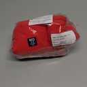 ROMPERINBOX Baby Boy Jumpsuit 2-Way Zipper Romper Hooded Fleece Lined Long Sleeve Footless Solid Outfits 0-24M (3-6 Months, Red)