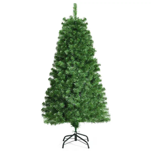 7 ft. Pre-Lit Fiber Optic PVC Artificial Christmas Tree with 820 Branch Tips