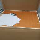 Puzzle Table 1500 Pieces Wooden Puzzle Board with Legs, 34.3x 26.5 Jigsaw Board with 4 Drawers and Cover, Foldable Leg Jigsaw Table for Adults Red Brown