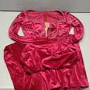 Women's Sexy Elegant Rhinestone Embellished Velvet Party Club Night Bodycon Formal Evening Maxi Dress, Size: M