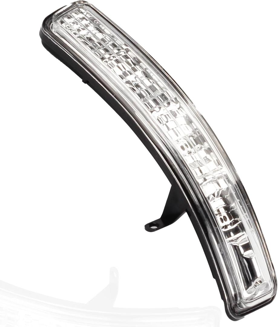 Dasbecan Left Mirror Light Turn Signal Lamp Compatible with Ford Explorer 2011-2019 Driver Side Led Indicator Lights Replaces# BB5Z-13B375-A BB5Z13B375A