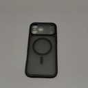 TOCOL for iPhone 17 Pro Max Case, Compatible with Magsafe, Full Camera Protection, Built-in Magnets, Translucent Matte for iPhone 17 Pro Max Phone Case 6.9 inch (Black)