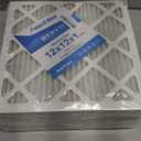 12x12x1 Air Filter 6 Pack (MERV 11) MPR 1000 & FPR 7 Pleated AC Furnace Filters Dust Defense Replacement (Exact Dimensions: 11.81"x11.81"x0.79")