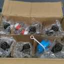 SureSave Beer Bottles with Easy Flip Top | 16 Oz Amber Glass Bottle Set with Airtight Cap for Kombucha, Carbonated Drinks, Brewing, and Fermenting (6 Pack)