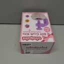 windpaint Fabric Flower Bouquets Toys, Christmas Gifts DIY Craft Kits Toys for Kids, Arts & Crafts for Girls 3 4 5 6 7 8 9 10 Years Old Toddler, Educational Learning Preschool Birthday Gifts(Purple)