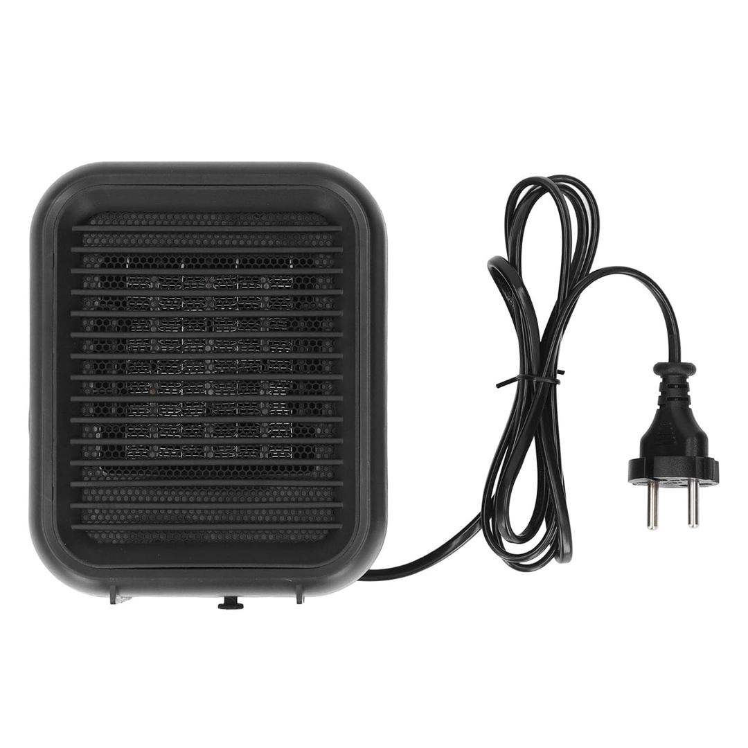 Portable Fan Heater 2 Level Adjustable 800W Quick Heating Heating Without Light Automatic Power Outage (US Plug AC 120V)
