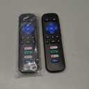 (Pack of 2) Replacement Remote Control Only for Roku TV, Compatible for TCL Roku/Hisense Roku/Onn Roku/Sharp Roku/Element Roku/Westinghouse Roku/Philips Roku Smart TVs (Not for Roku Stick and Box)