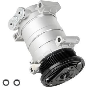 New AC Air Condition Compressor with Clutch for Chevrolet Blazer 19982005, for Chevrolet Express 1500/2500/3500 19962000 & S10 & Blazer 9805, for GMC Savana 1500/2500/3500 9600 & Jimmy 9802