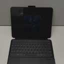 Universal Keyboard Case for 9-11 Inch Tablets, Dual Bluetooth Detachable Keyboard for Android Tablets/iPads/Galaxy Tabs, Magnetic Backlit Keyboard with Washable Adhesive Mount&Any-Angle Stand&Trackpad