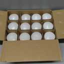 2.0 Inch White Votive Candles, Unscented Wax 12 Hour 1.5'' Diameter Candles for Wedding, Party & Home, 24 Packs