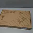 Horse Race Board Game, Magnetic Horse Racing Game with 100 Chips, 12 Magnet Wooden Horses, 2 D12 & 2 Cards, Thickened Solid Wood Horse Game Set Luxury Board Games for Family Nights Party Gifts