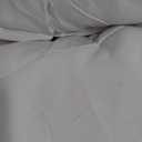 HYLEORY All Season Full Size Bed Comforter - Cooling Goose Down Alternative Quilted Duvet Insert with Corner Tabs - Winter Warm - Machine Washable - White