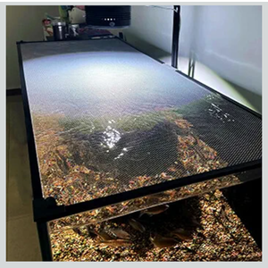 Magnetic Fish Aquarium Anti-Jumping net Cover, Mesh Screen Netting for Fish Aquarium Screen Top Cover, Reptiles from Jumping Out