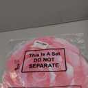 Teling 50 Pcs Pink Floral Paper Placemats 13 Inch Valentine's Day Disposable Flower Placemats Bulk for Galentine Wedding Tea Birthday Bridal Baby Shower Party Supplies Dining Table Setting Decoration