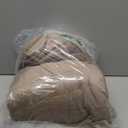 Plush Recliner Slipcover 23 Inches - Washable & Quilted Faux Wool Cover for Lazy Boy Chairs & Furniture. with Side Pockets, Large Recliner Chair Covers, Safe for Children/Pets,Beige