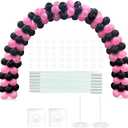 YALLOVE 21ft Balloon Arch Stand Kit, Free Combination in Width and Height (e.g. 10ft x 7.5ft), Convenient to Assemble and Disassemble, Not Include Balloons