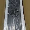 Fire Wolf Modern 16" 18W LED Outdoor Wall Sconce,Dual-Source Front Porch Light,Aluminum Modern Wall Light,3000K,Damp Environments Such as Porches,Terraces,Gardens,Indoor/Outdoor Applications, 3.38 x 5.08 x 16.06 inches