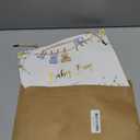 Crisky 13" Large Baby Boy Gift Bag with Tissue Paper, Gift Card and Bow for Baby Shower Boy's Kid's Birthday Party decoration (Features a Babysuit Banner and Blue Bow)