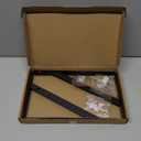 Shelf Brackets 10 Inch, Set of 4, Steel (Black, 10 inch 4 Pack)