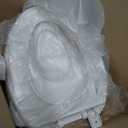Little2Big Toilet Seat with Built-In Toddler Potty Training Seat, Slow Close, Easy to Install, Made in USA, ELONGATED, White